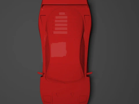 Ferrari F40 3D Print Model