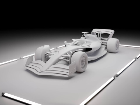 F1 3D 模型