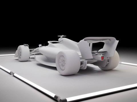 F1 3D 模型