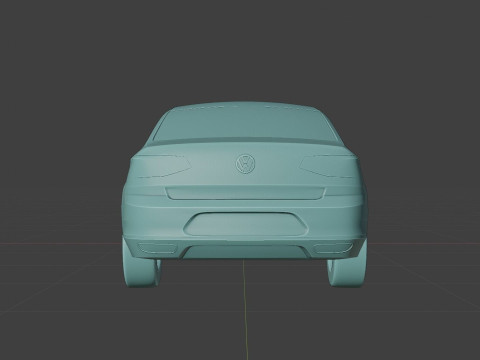 Volkswagen Passat 3D Baskı Modeli