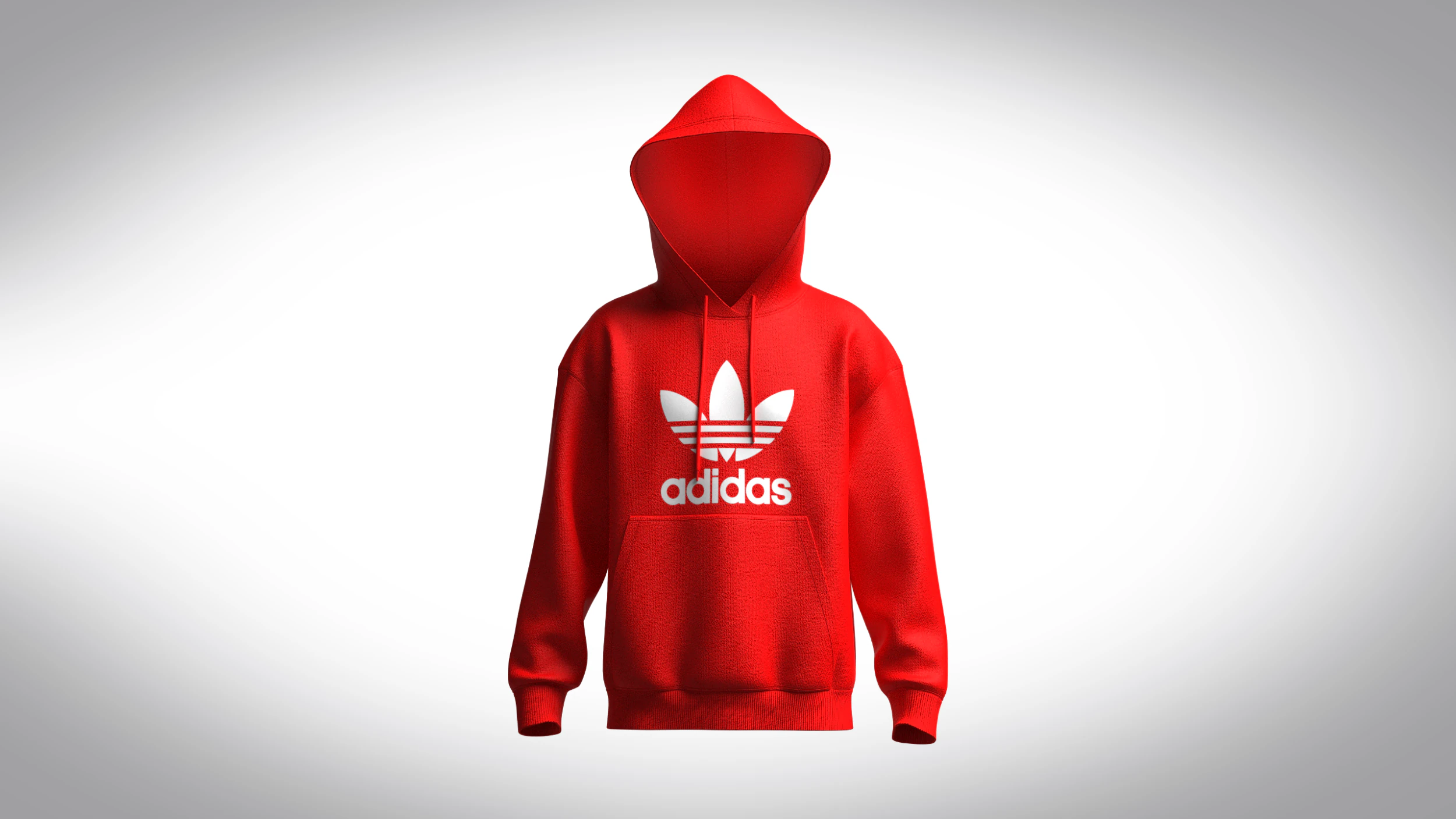 ADIDAS ADICOLOR CLASSICS TREFOIL HOODIE 3D Model .c4d .max .obj .3ds .fbx .stl .blend