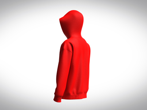 ADIDAS ADICOLOR CLASSICS TREFOIL HOODIE Model 3D
