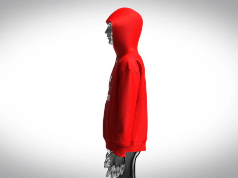 ADIDAS ADICOLOR CLASSICS TREFOIL HOODIE 3D Model