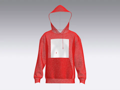 ADIDAS ADICOLOR CLASSICS TREFOIL HOODIE 3D Model