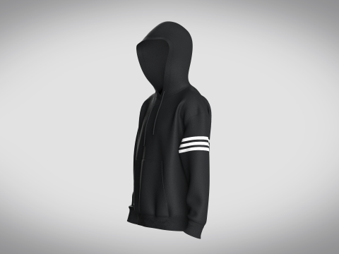 Adidas Adicolor Neuclassics Hoodie 3D Model