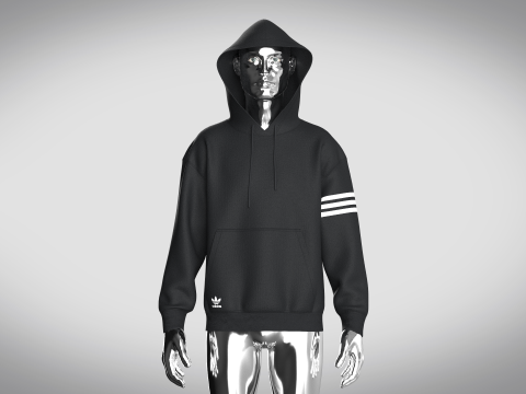 Adidas Adicolor Neuclassics Hoodie 3D Model