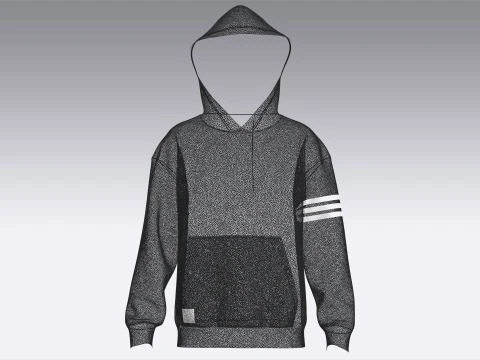 Adidas Adicolor Neuclassics Hoodie 3D Model