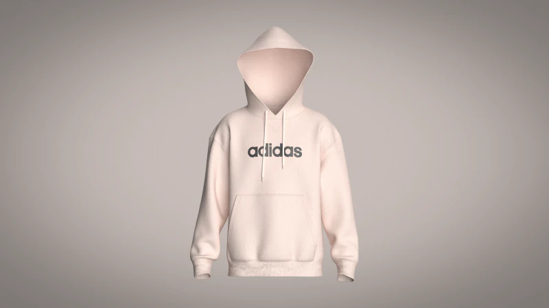 Флисовая толстовка с рисунком Adidas All-SZN 3D Модель .c4d .max .obj .3ds .fbx .stl .blend 
