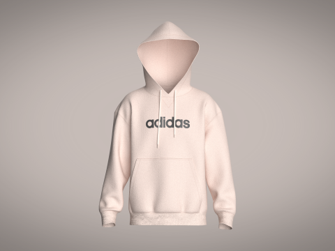 Adidas All-SZN Fleece Graphic Hoodie 3Dモデル