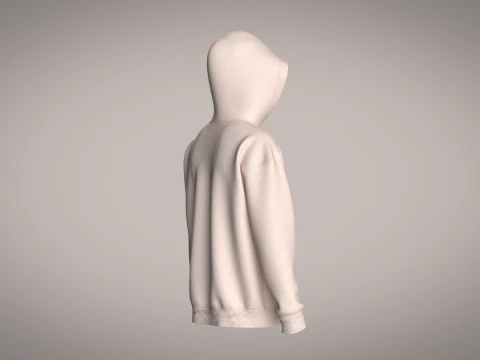 Флисовая толстовка с рисунком Adidas All-SZN 3D Модель