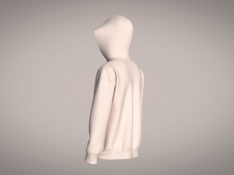 Adidas All-SZN Fleece Graphic Hoodie Modelo 3D