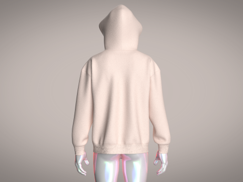 Adidas All-SZN Fleece Graphic Hoodie Modelo 3D