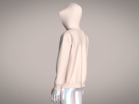 Флисовая толстовка с рисунком Adidas All-SZN 3D Модель