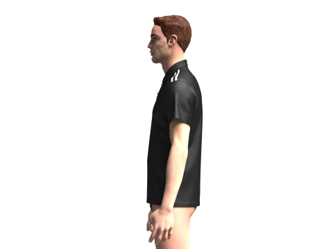 ADIDAS CONDIVO 20 POLO 3D Модель