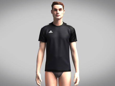 ADIDAS CONDIVO 20 TRAINING JERSEY 3D Model