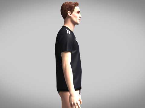 ADIDAS CONDIVO 20 TRAINING JERSEY 3D Model