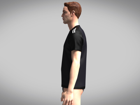 ADIDAS CONDIVO 20 TRAINING JERSEY 3D Model