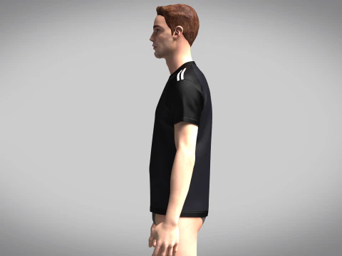 ADIDAS CONDIVO 20 TRAINING JERSEY 3D Model
