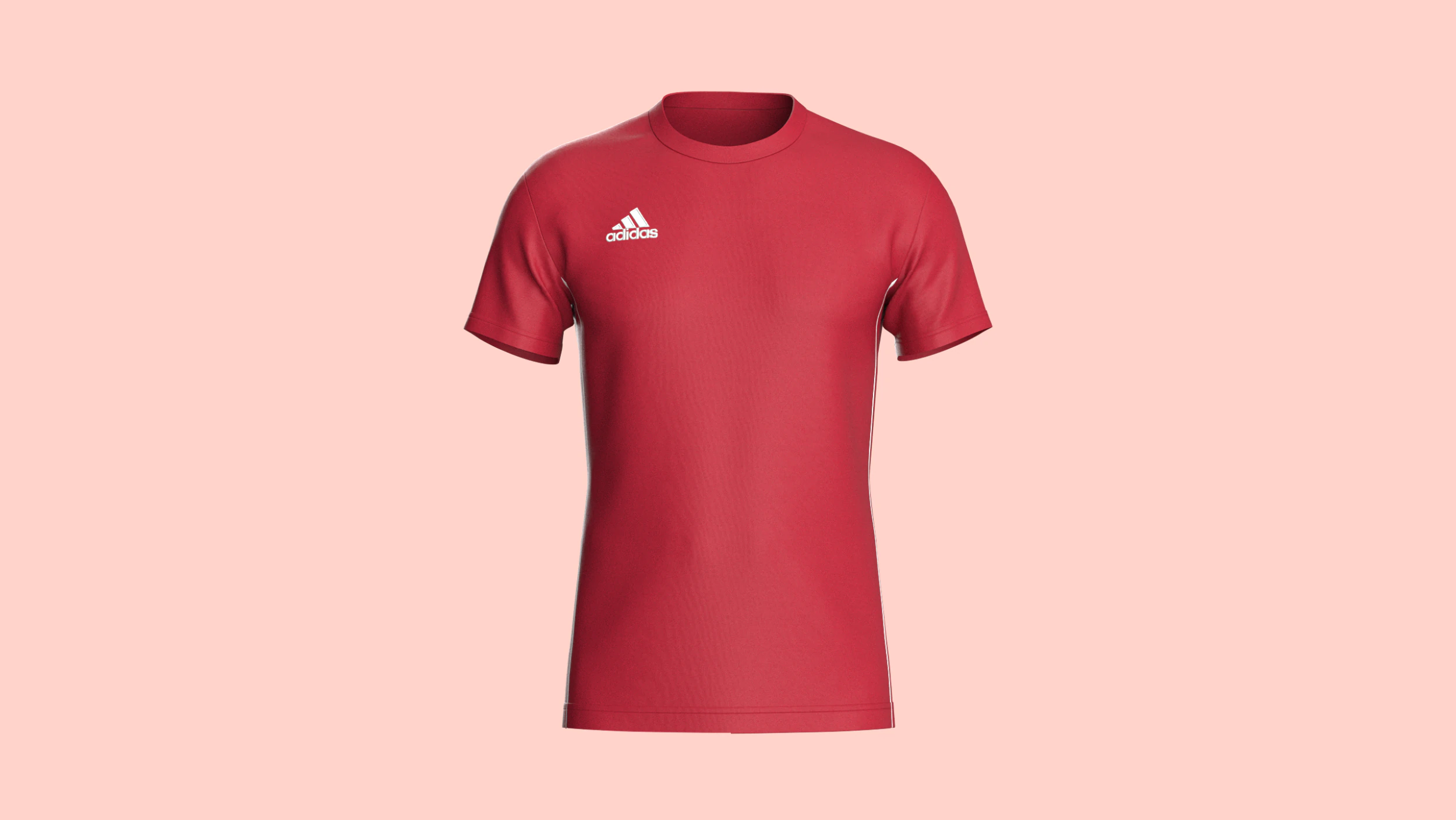 ADIDAS CORE 18 TRAINING JERSEY 3D Model .c4d .max .obj .3ds .fbx .stl .blend