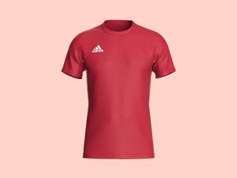 ADIDAS CORE 18 TRAINING JERSEY 3Dモデル