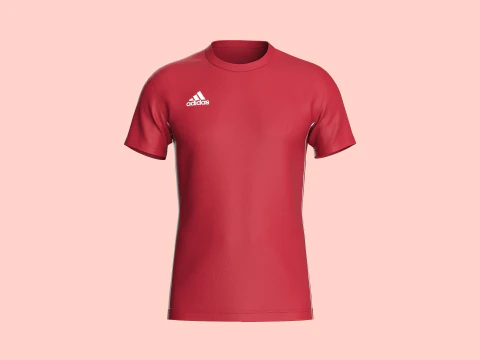 CAMISA DE TREINO ADIDAS CORE 18 Modelo 3D