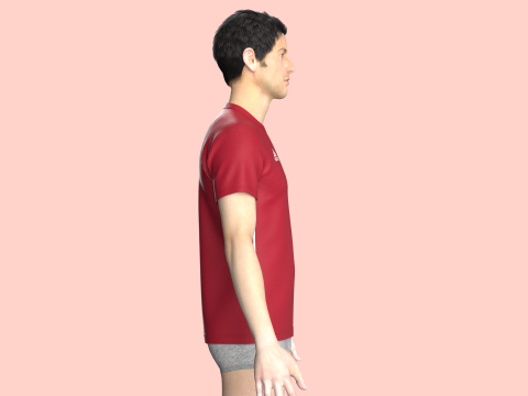 ADIDAS CORE 18 TRAINING JERSEY 3D Модель
