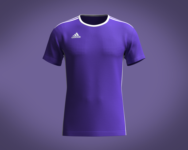 ADIDAS ENTRADA JERSEY 3D Модель .c4d .max .obj .3ds .fbx .stl .blend 