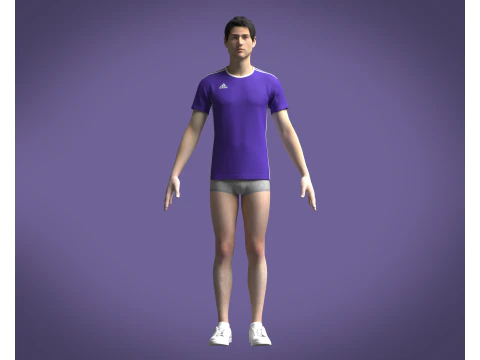 ADIDAS ENTRADA JERSEY 3D Model