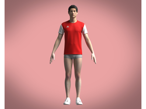 ADIDAS ESTRO 19 KIT Modello 3D