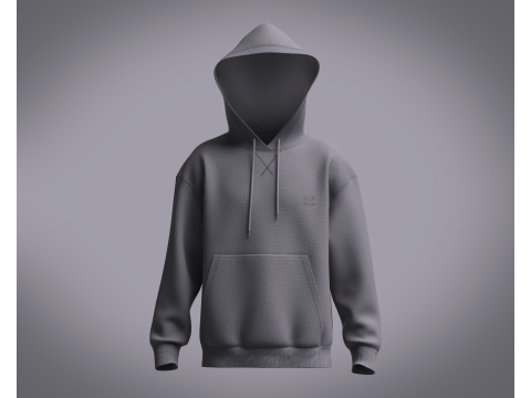 Adidas Featherweight Shmoofoil Hoodie 3D Model