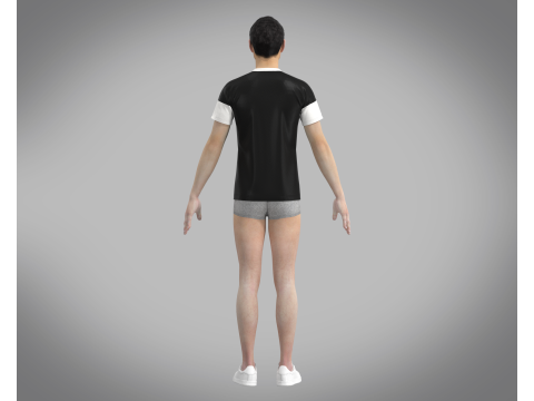 Adidas mi Squadra 17 Uniform Model 3D