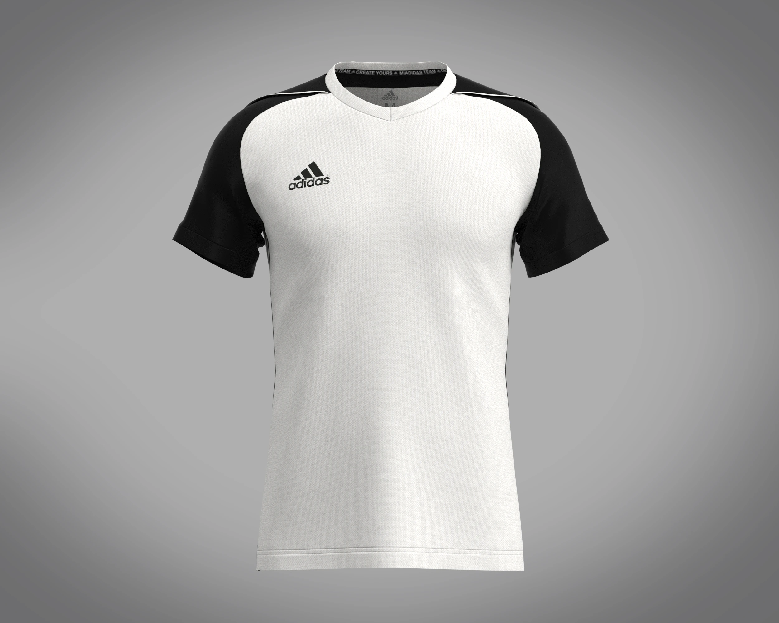 Adidas Mi Tiro17 Uniform 3D Model .c4d .max .obj .3ds .fbx .stl .blend