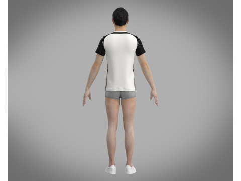 Adidas Mi Tiro17 Uniform 3D मॉडल