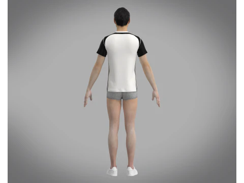 Adidas Mi Tiro17 Uniform 3D Model