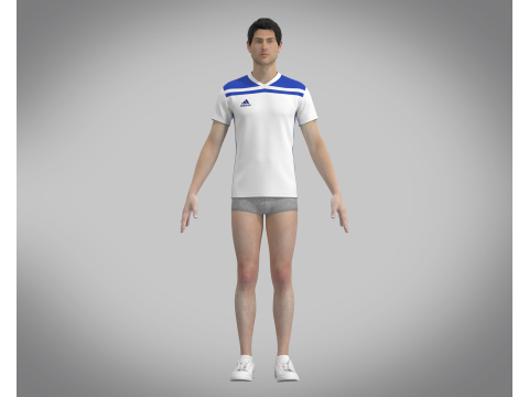 ADIDAS REGISTA 18 JERSEY 3D Model