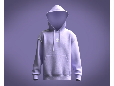 एडिडास रेकाइव हुडी 3D मॉडल