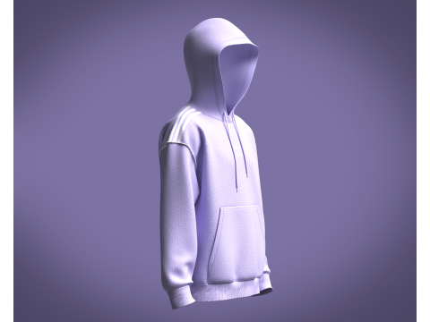 Adidas Rekive Hoodie 3D 模型
