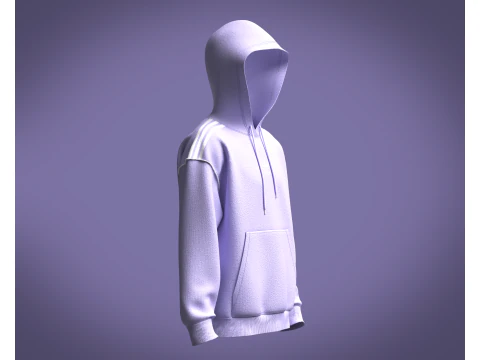 Adidas Rekive Hoodie 3D Model