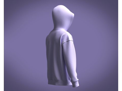 Adidas Rekive Hoodie 3D 模型
