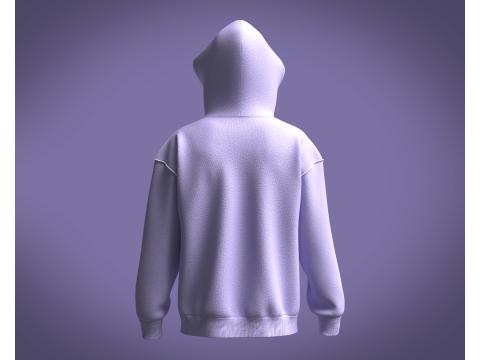 Adidas Rekive Hoodie 3D 模型