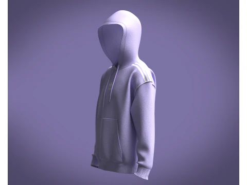 Adidas Rekive Hoodie 3D Model