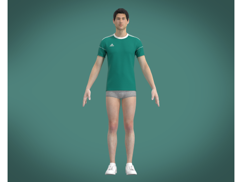 ADIDAS SQUADRA 17 JERSEY Modelo 3D
