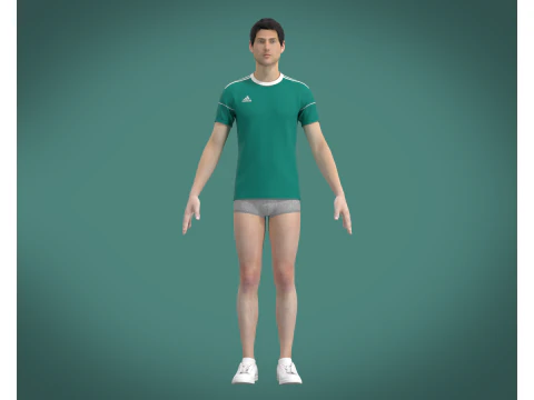 ADIDAS SQUADRA 17 JERSEY 3D Model