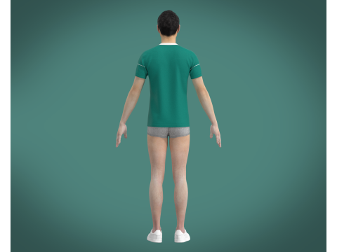 ADIDAS SQUADRA 17 JERSEY Modelo 3D