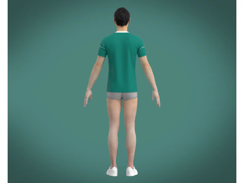 ADIDAS SQUADRA 17 JERSEY 3D Model