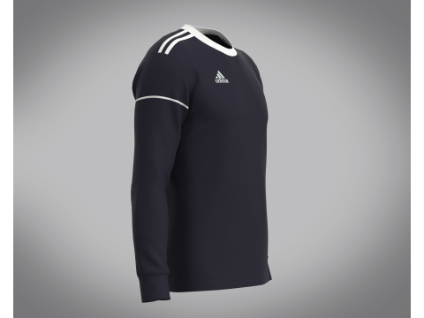 ADIDAS SQUADRA 17 LONG-SLEEVE JERSEY Modèle 3D