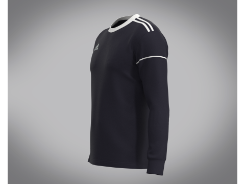 ADIDAS SQUADRA 17 LONG-SLEEVE JERSEY Modèle 3D