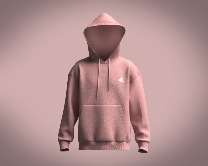 Adidas Stadium Fleece Badge of Sport Hoodie Modelo 3D .c4d .max .obj .3ds .fbx .stl .blend 