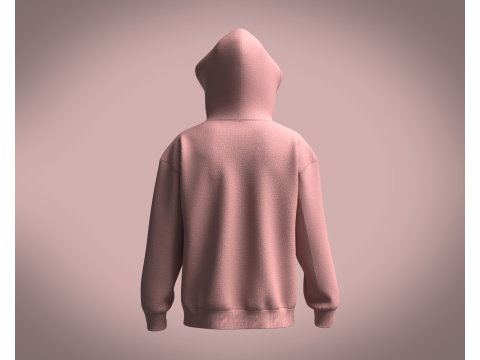 Adidas Stadium Fleece Badge of Sport Hoodie Modelo 3D