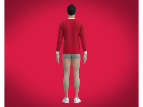 ADIDAS TABELA 18 LS JERSEY Modello 3D